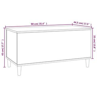 VidaXL Table basse bois d'ingénierie  