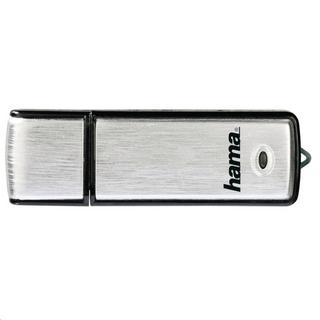 hama  USB-Stick Fancy - 16 GB, USB 2.0, 10MB/s, Schwarz/Silber 
