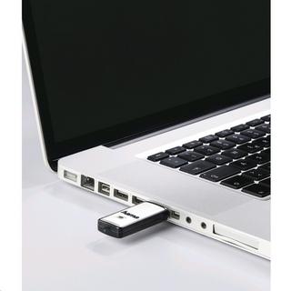 hama  USB-Stick Fancy - 16 GB, USB 2.0, 10MB/s, Schwarz/Silber 