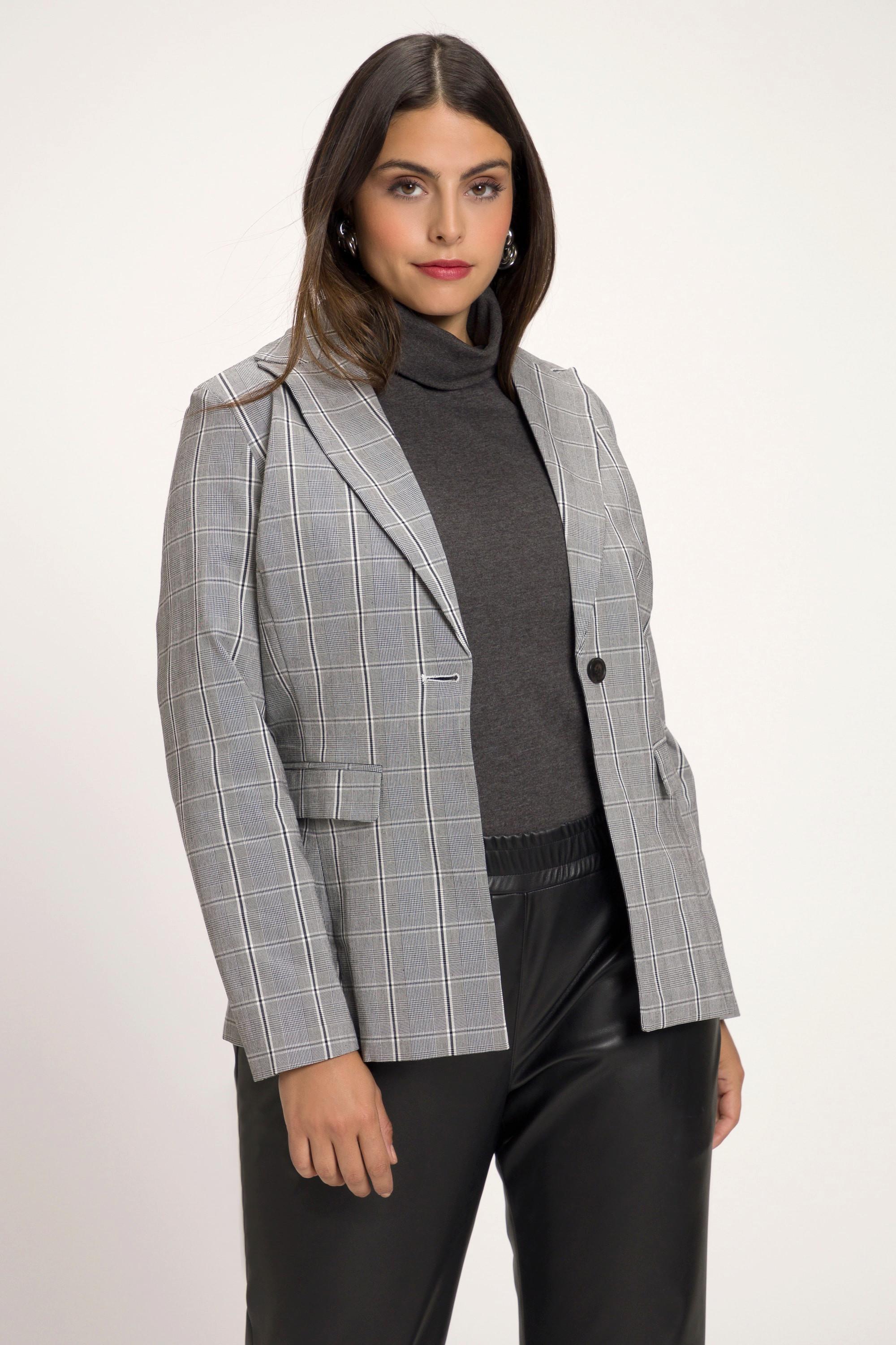 Ulla Popken  Blazer à carreaux 