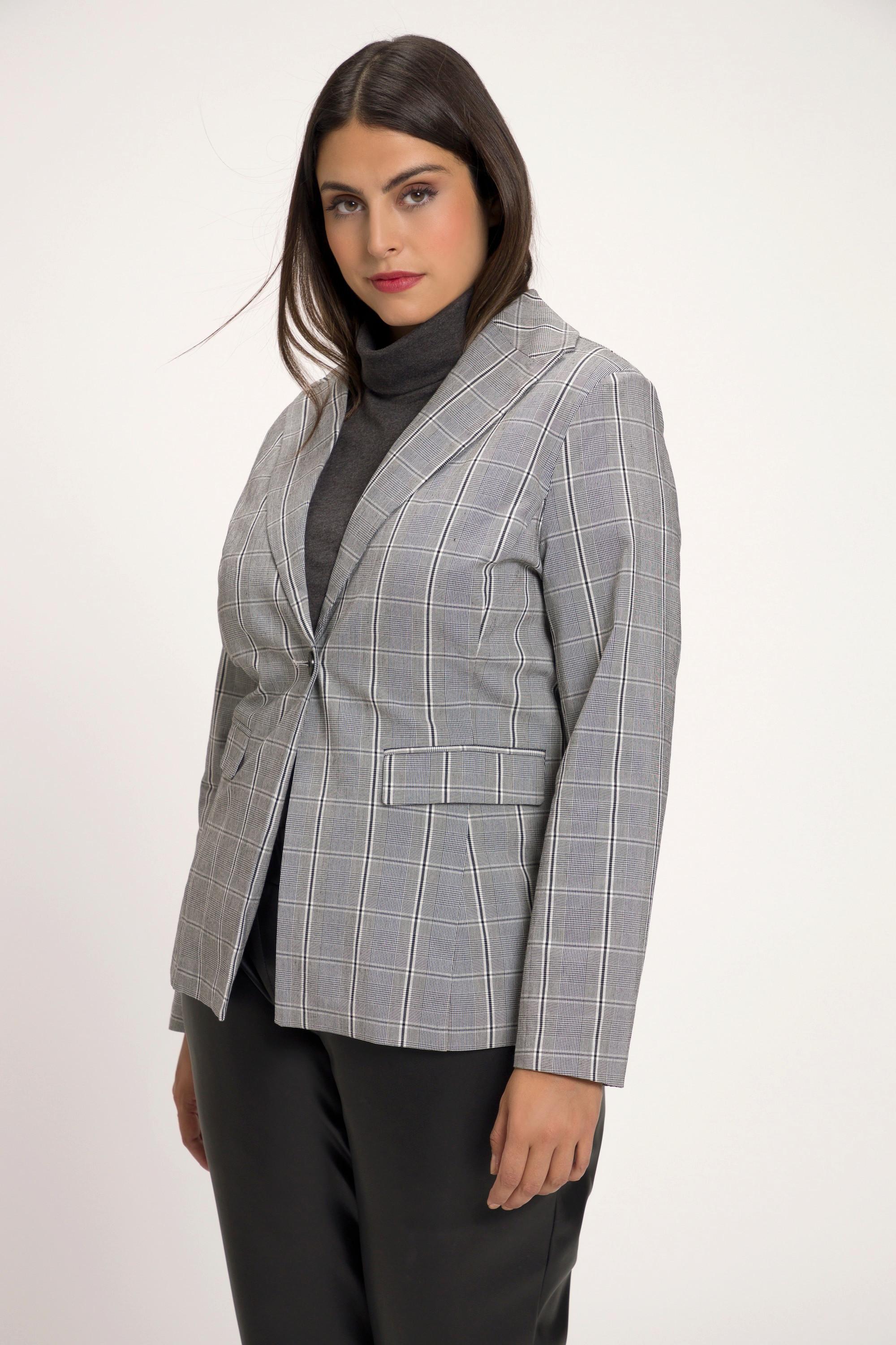 Ulla Popken  Blazer à carreaux 