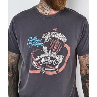 Joe Browns Ölgewaschenes Motorradmotor T-Shirt  