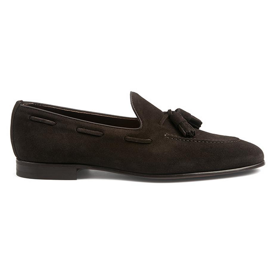 Berwick Peat Tassel Loafers  