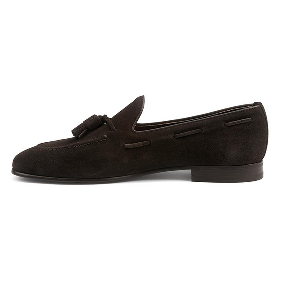 Berwick Peat Tassel Loafers  