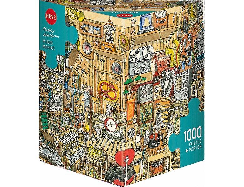 Heye  Puzzle Music Maniac (1000Teile) 