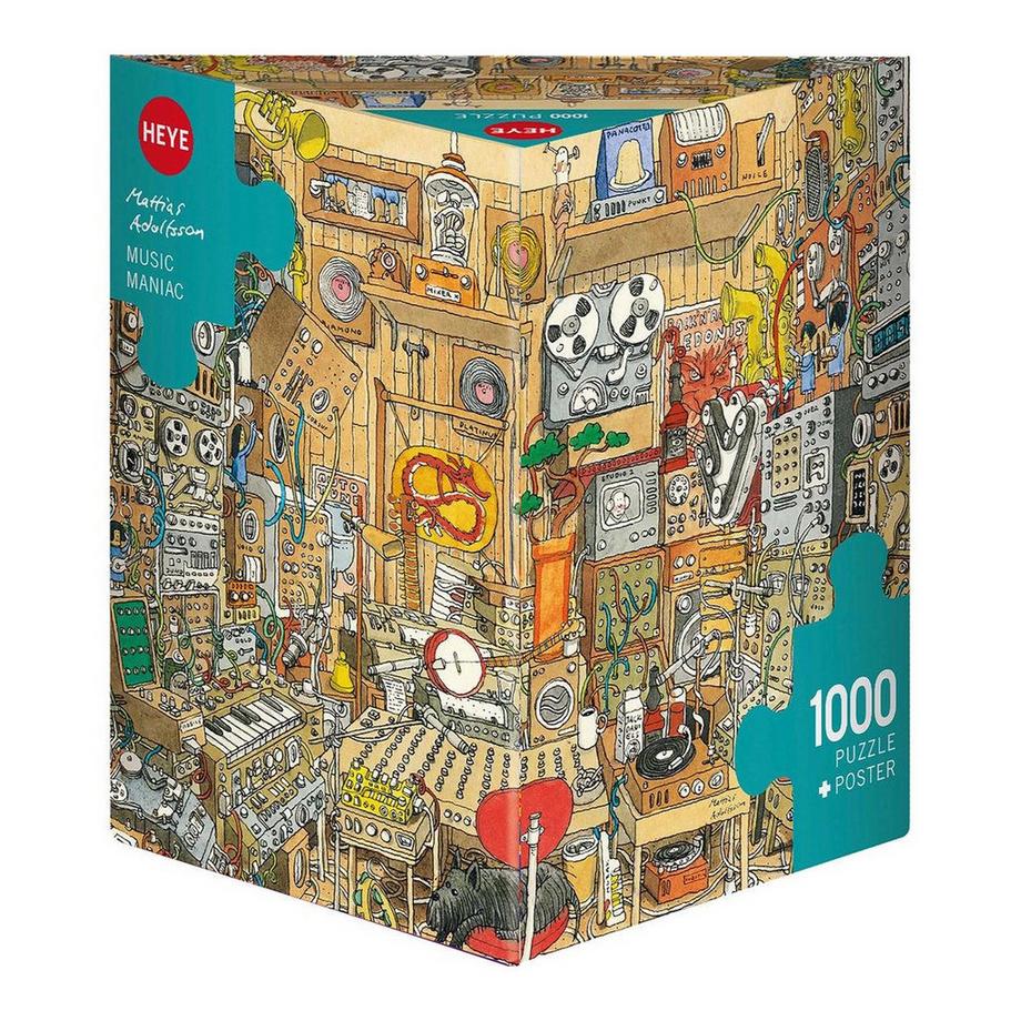 Heye  Puzzle Music Maniac (1000Teile) 