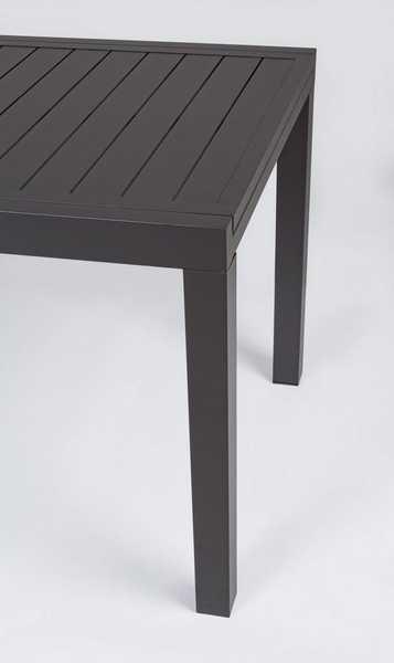 mutoni Table de jardin Hilde extensible 160-240x90 LD34 anthracite  