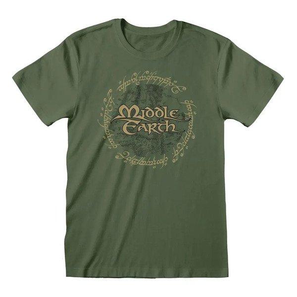 Image of Lord Of The Rings Middle Earth TShirt - S