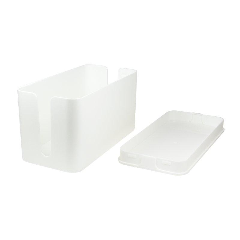 LogiLink  KAB0061 range-câbles Boîtier de câbles Blanc 1 pièce(s) 