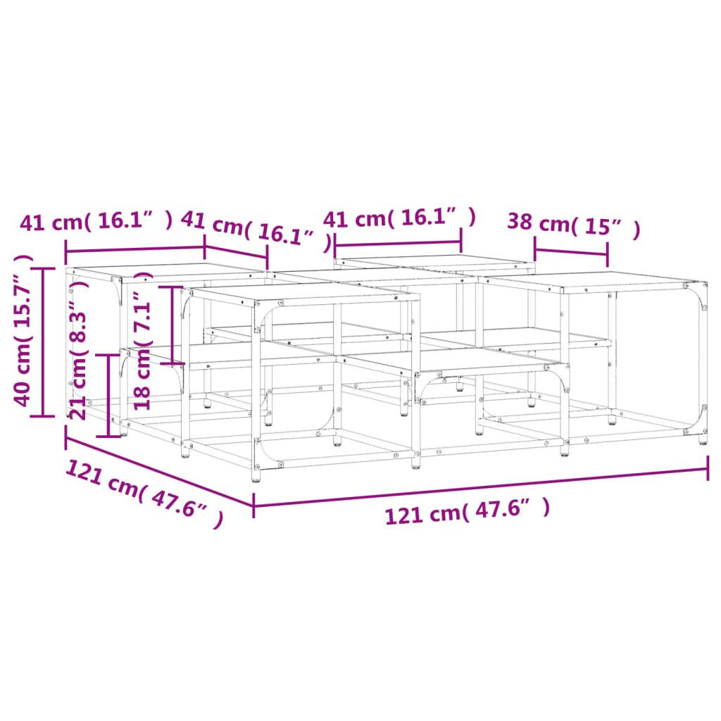 VidaXL Couchtisch holzwerkstoff  