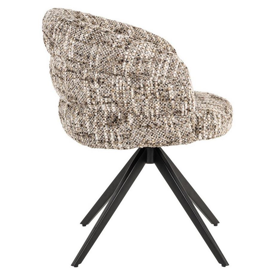 Richmond Interiors Esszimmerstuhl Serenity omara swivel (objekttauglich)  