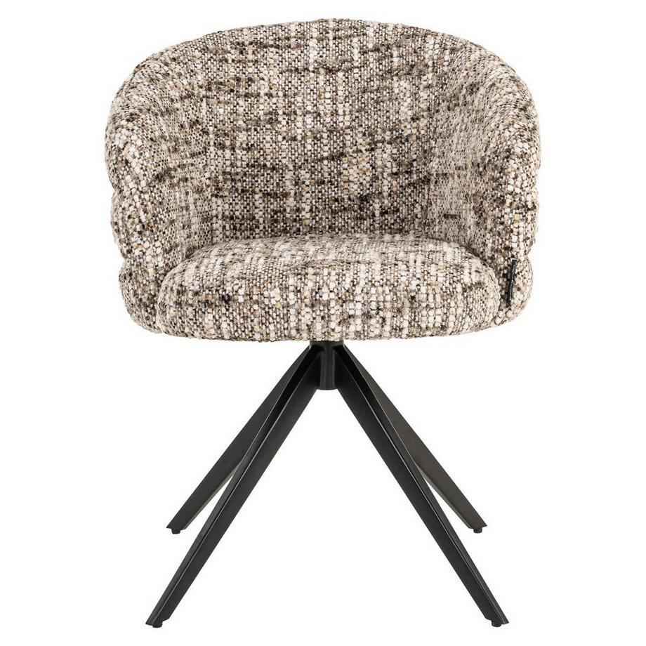 Richmond Interiors Esszimmerstuhl Serenity omara swivel (objekttauglich)  