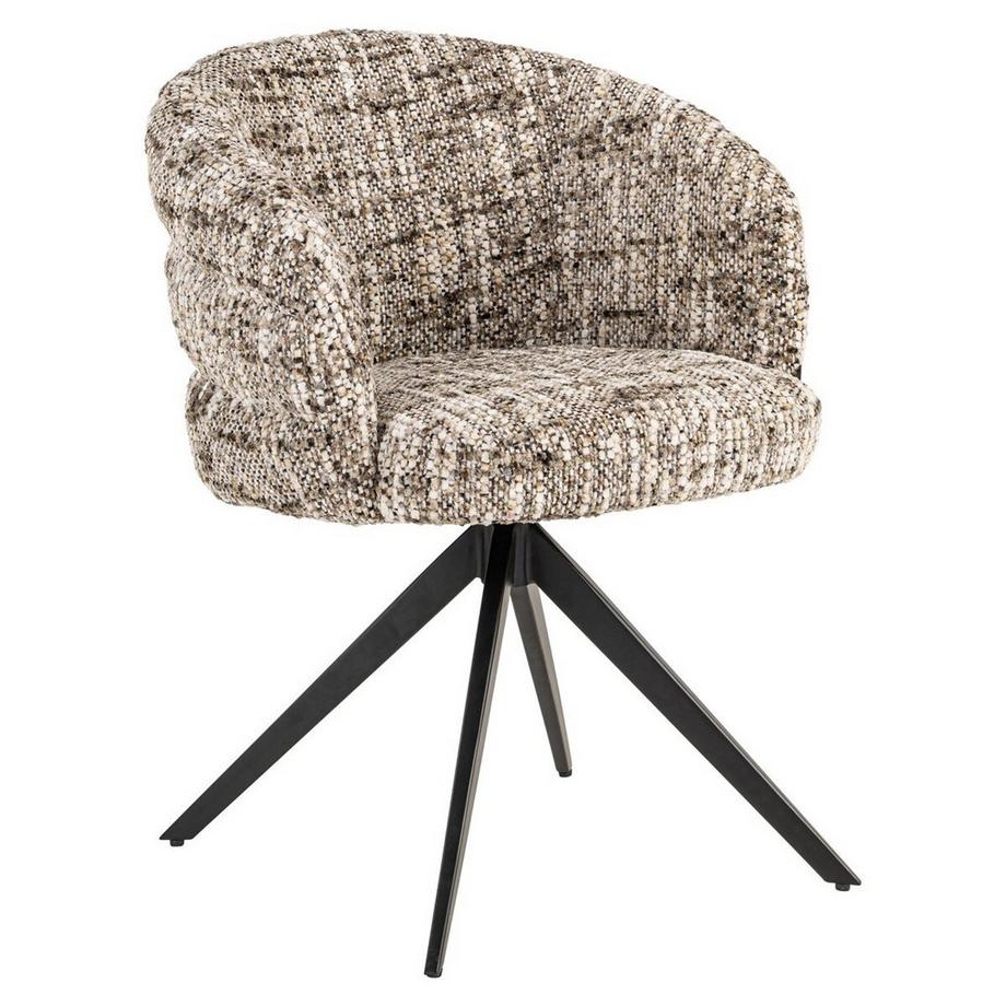 Richmond Interiors Esszimmerstuhl Serenity omara swivel (objekttauglich)  