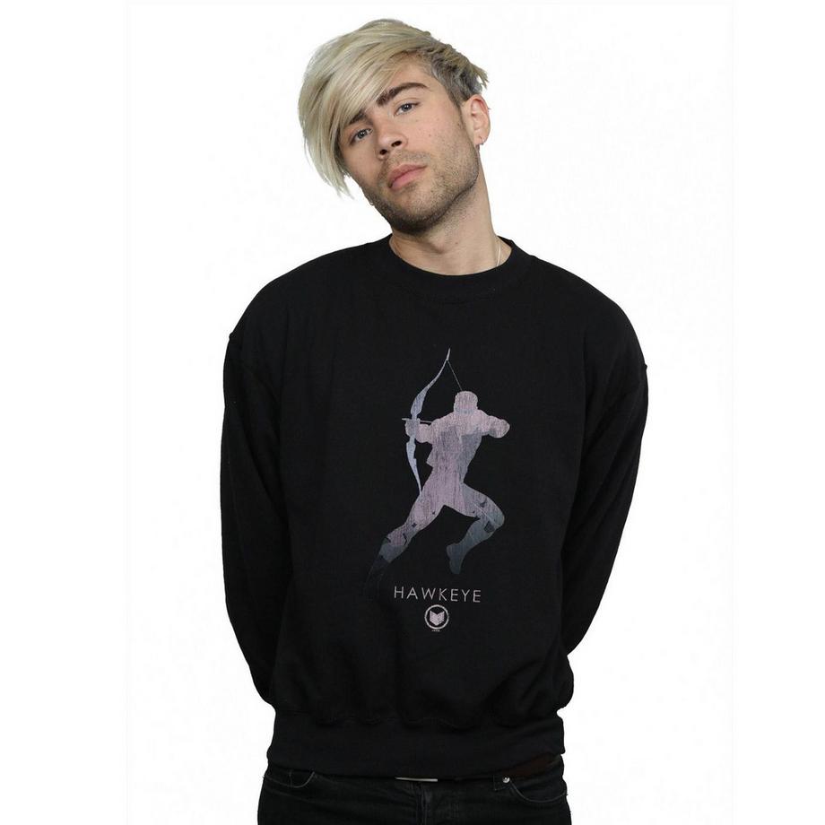 MARVEL Hawkeye Grafikdruck Sweatshirt  