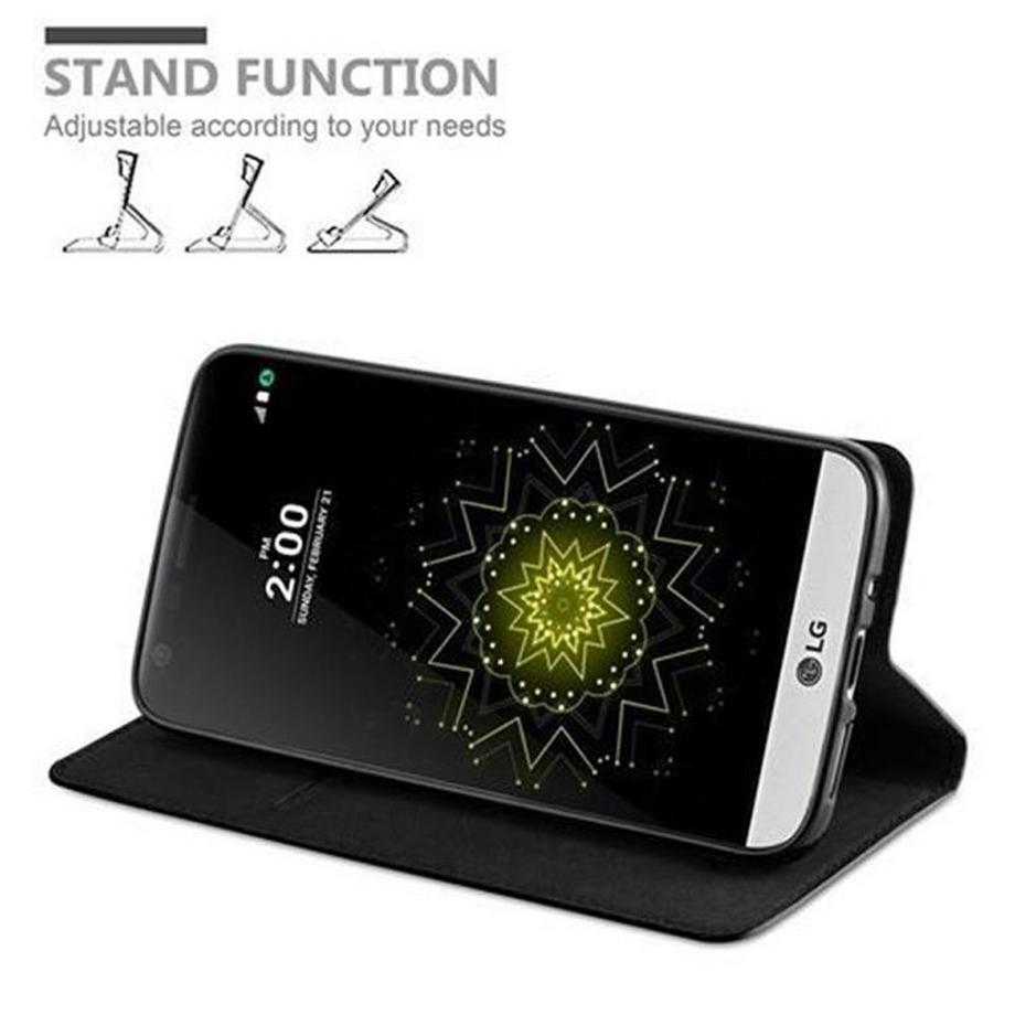 Cadorabo  Hülle für LG G5 Magnetverschluss, Kartenfach 