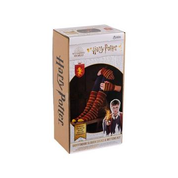 Harry Potter Strickset Fäustling und Socken Gryffindor