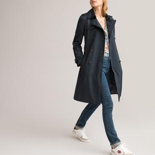 La Redoute Collections  Langer Trenchcoat mit Knopfverschluss 