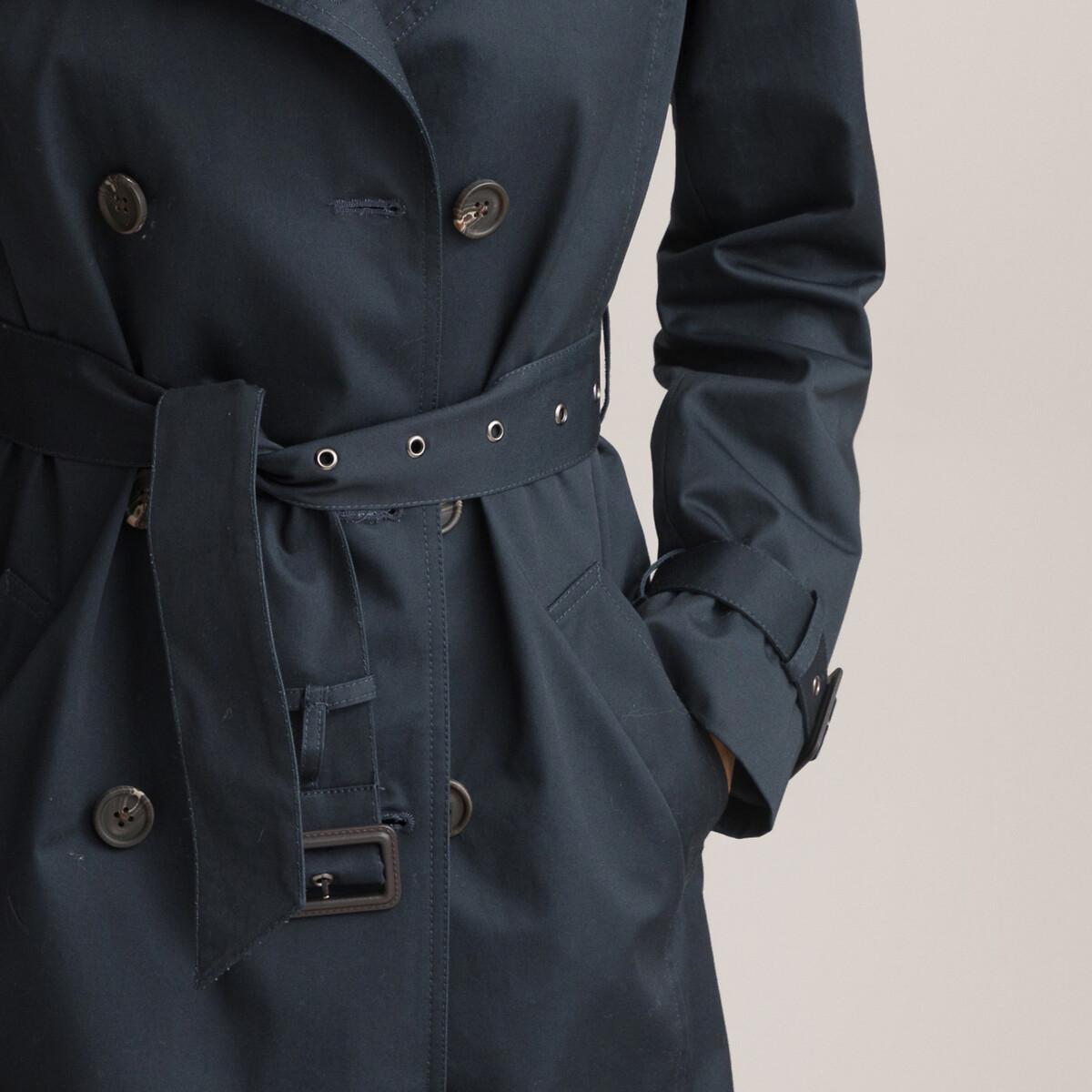 La Redoute Collections  Langer Trenchcoat mit Knopfverschluss 