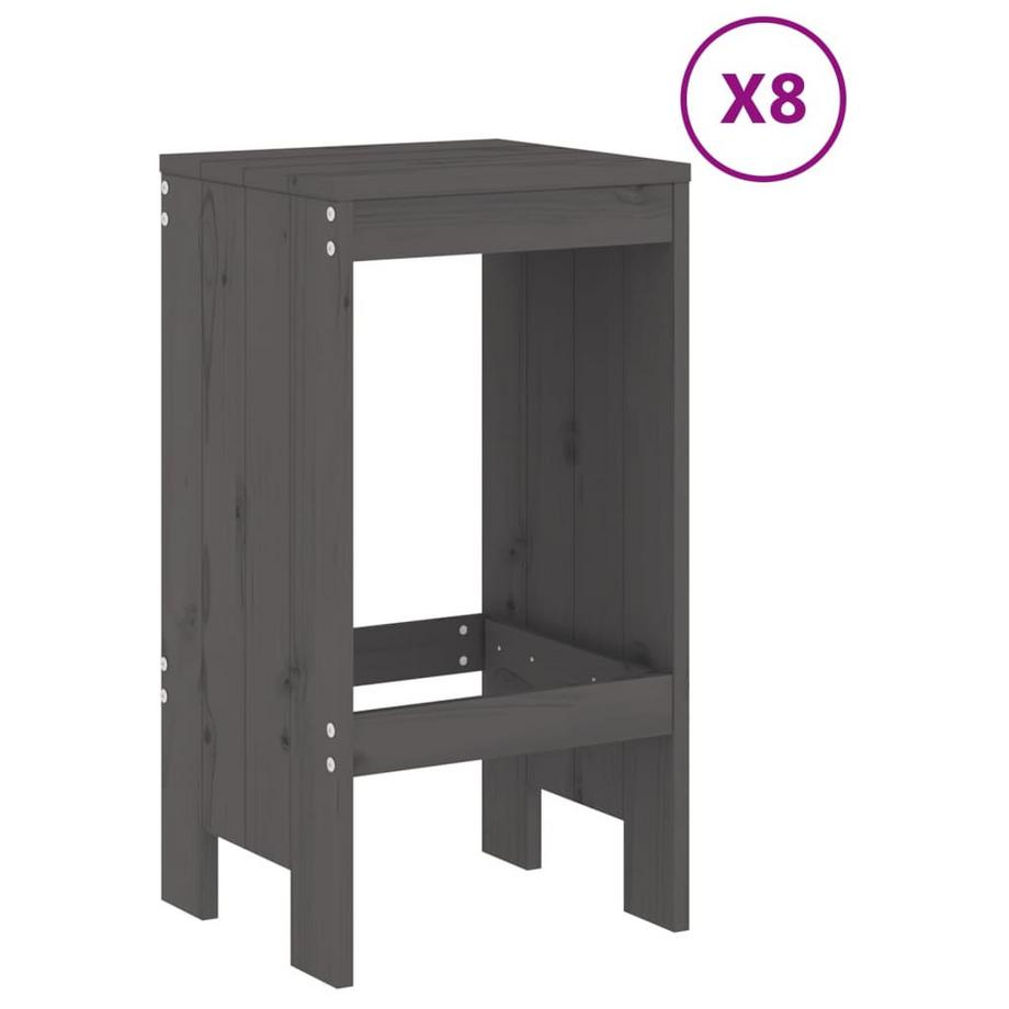 VidaXL set da bar da giardino Legno di pino  