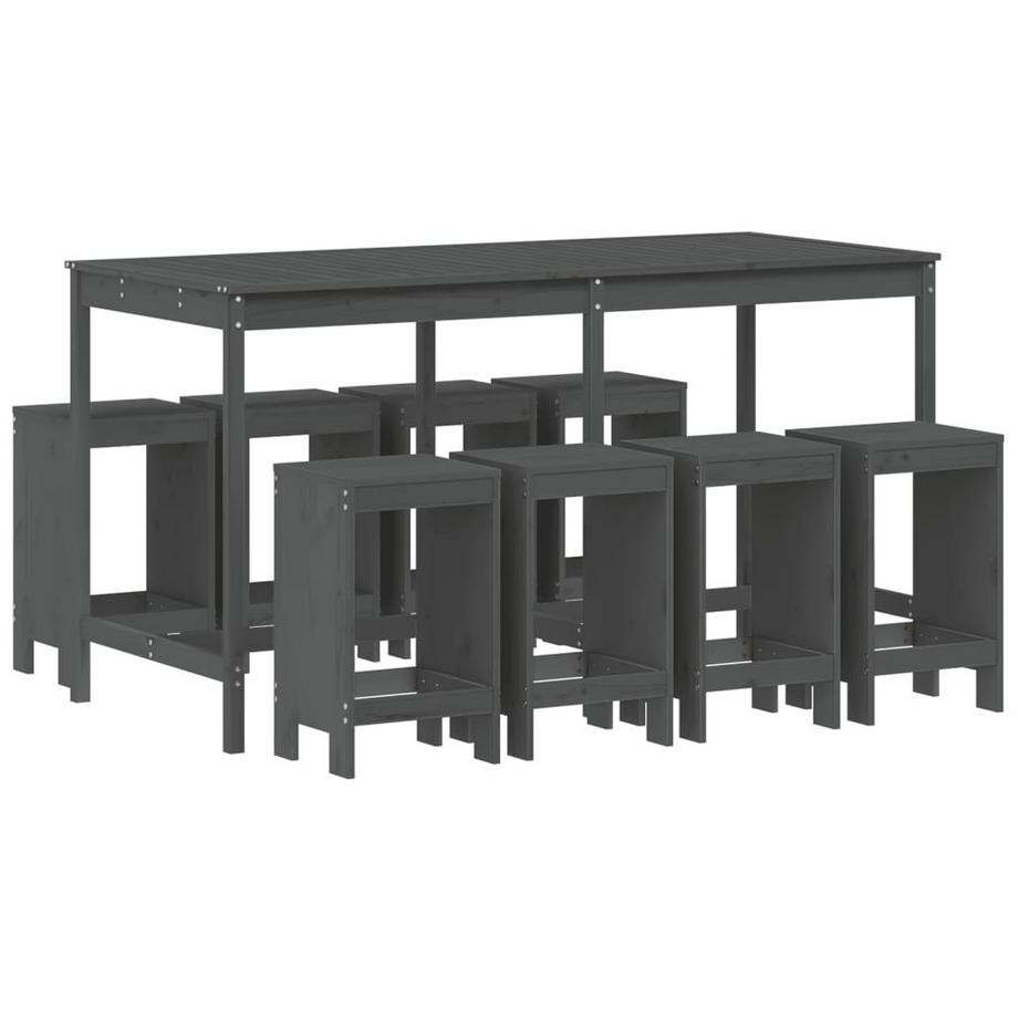 set da bar da giardino Legno di pino