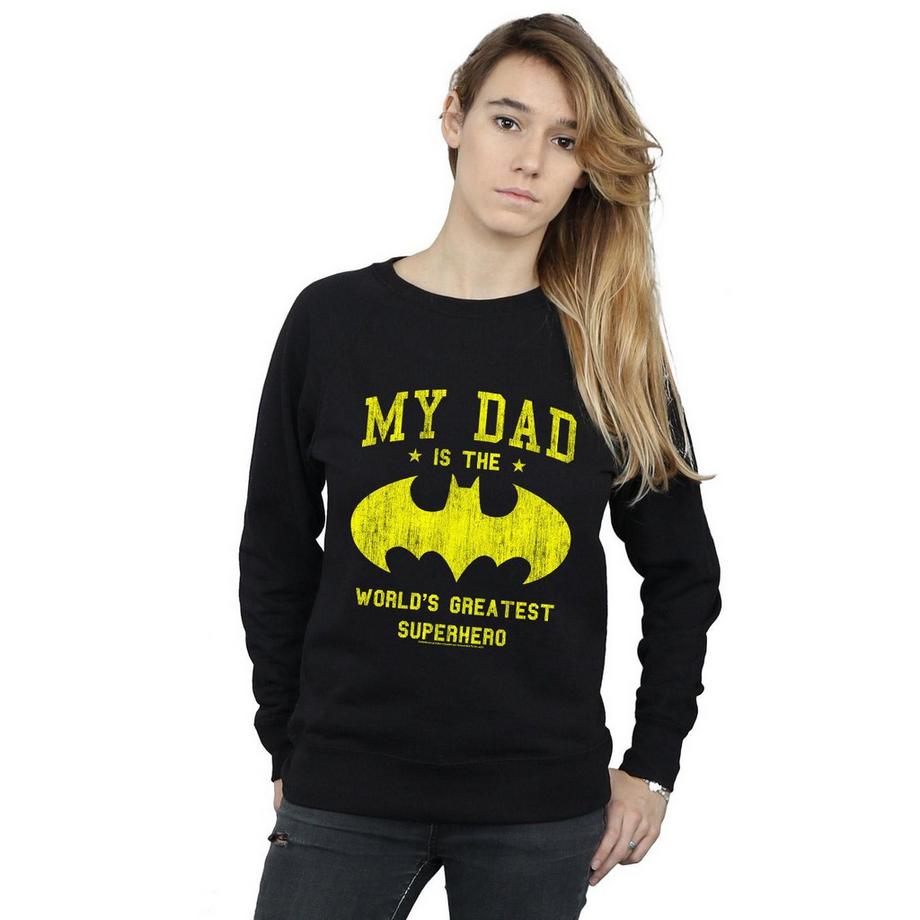 DC COMICS My Dad Is Batman Sweatshirt  