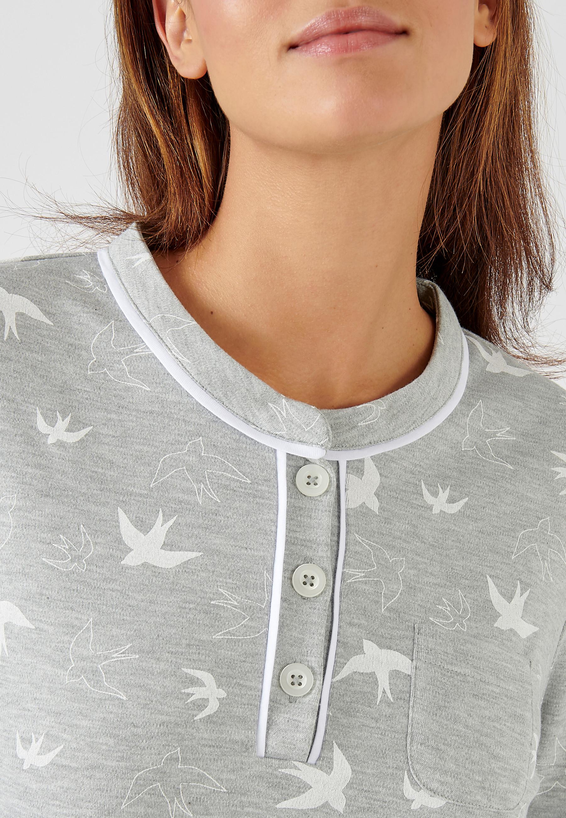 Damart  Pyjama aus bedrucktem Thermolactyl-Interlock. 