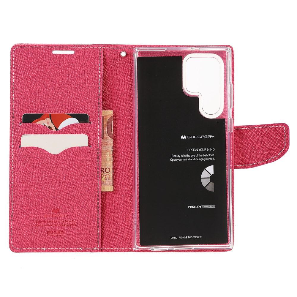 Mercury  custodia Galaxy S22 Ultra - Custodia Goospery Fancy nera 