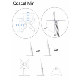 VCM Support TV universel Support TV en aluminium réglable en hauteur Coscal Support TV universel Support TV en aluminium réglable en hauteur Coscal  