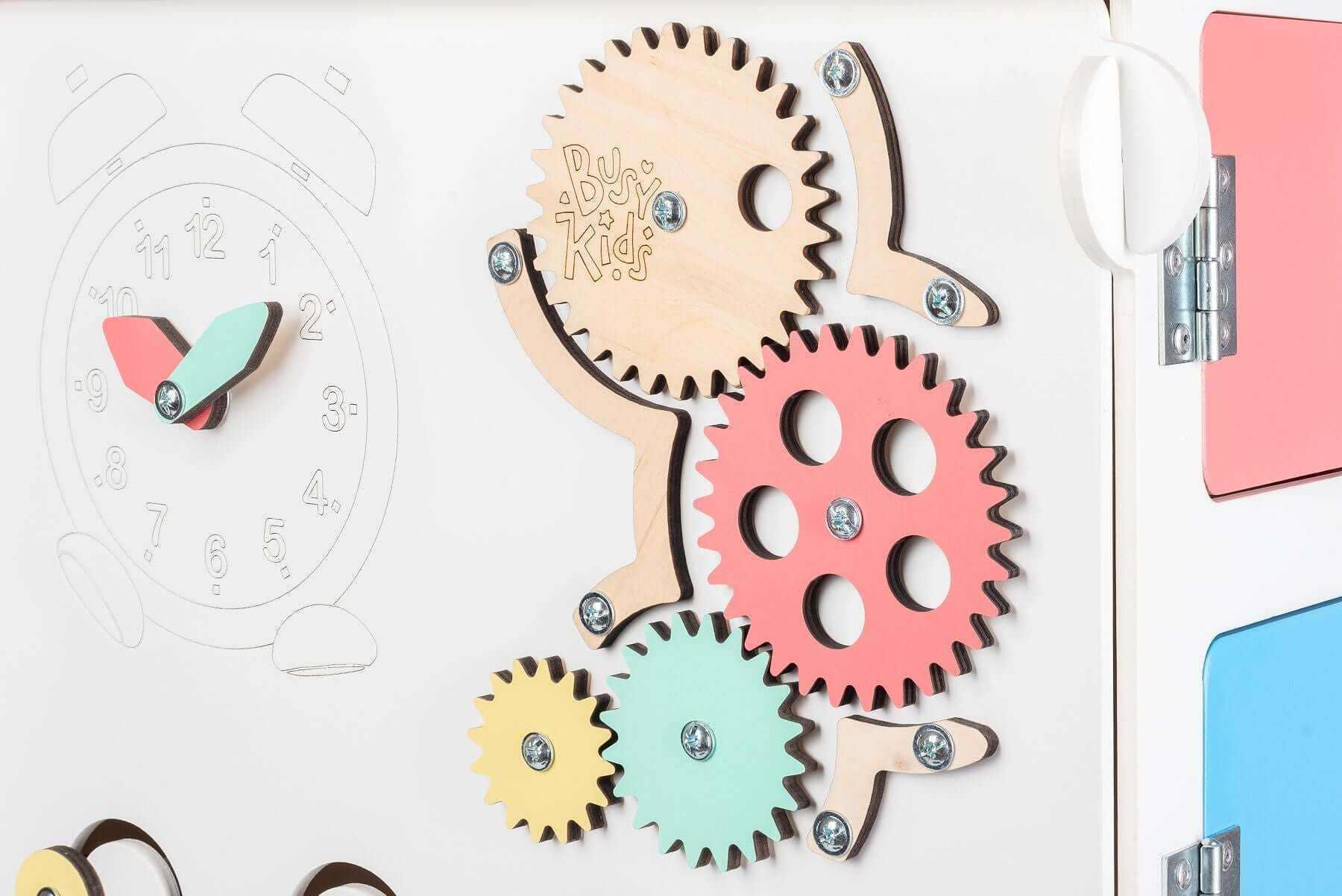 Montessori  Maison d'activités Montessori® de Busy Kids - Jouet éducatif pour le développement des compétences 