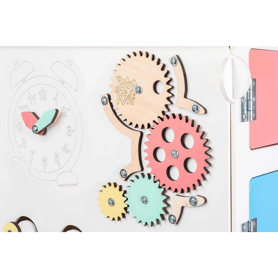 Montessori  Casa delle attività Montessori® di Busy Kids - Giocattolo educativo per lo sviluppo delle abilità 