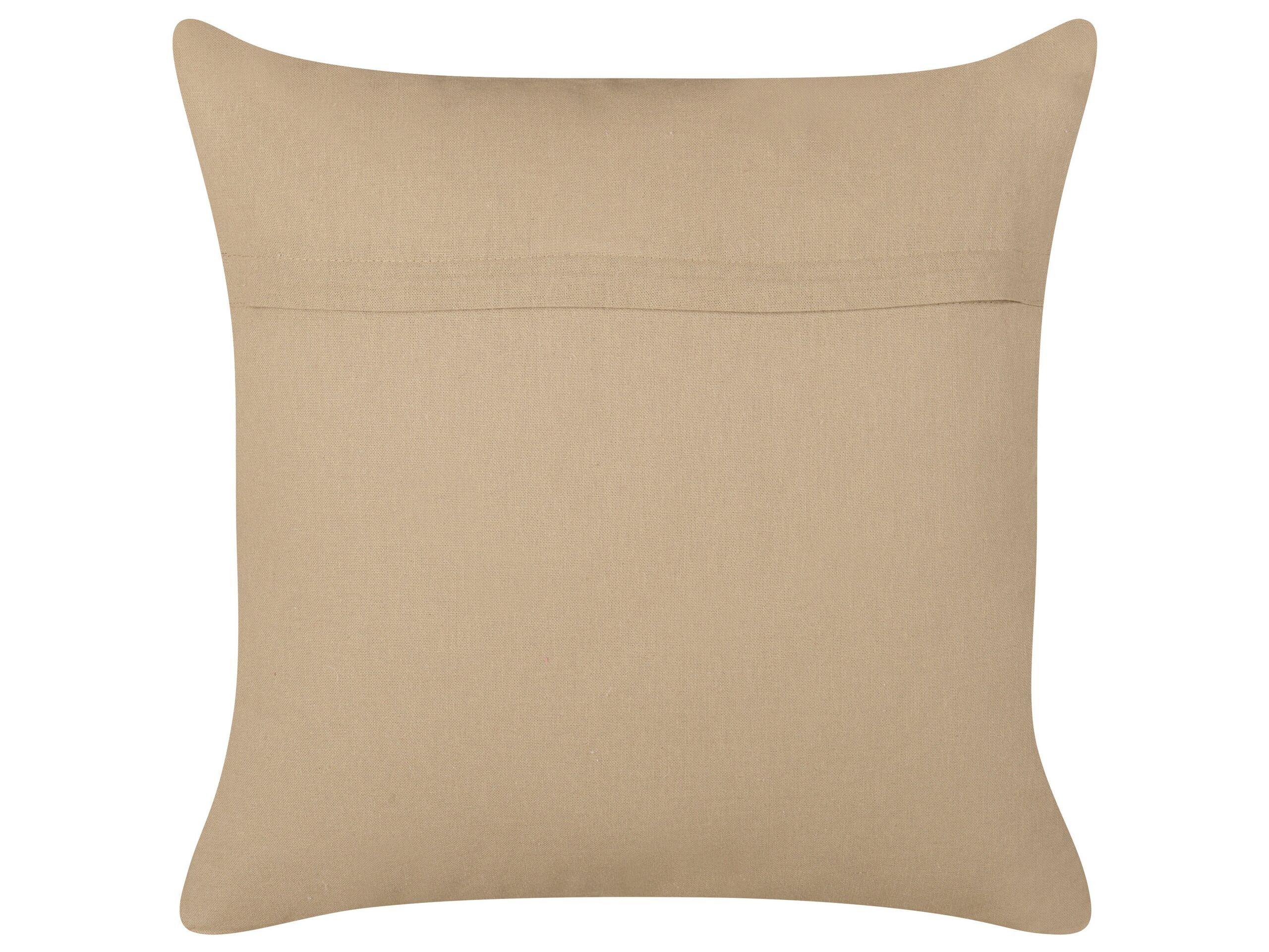 Beliani Coussin en Jute Boho DESALIX  