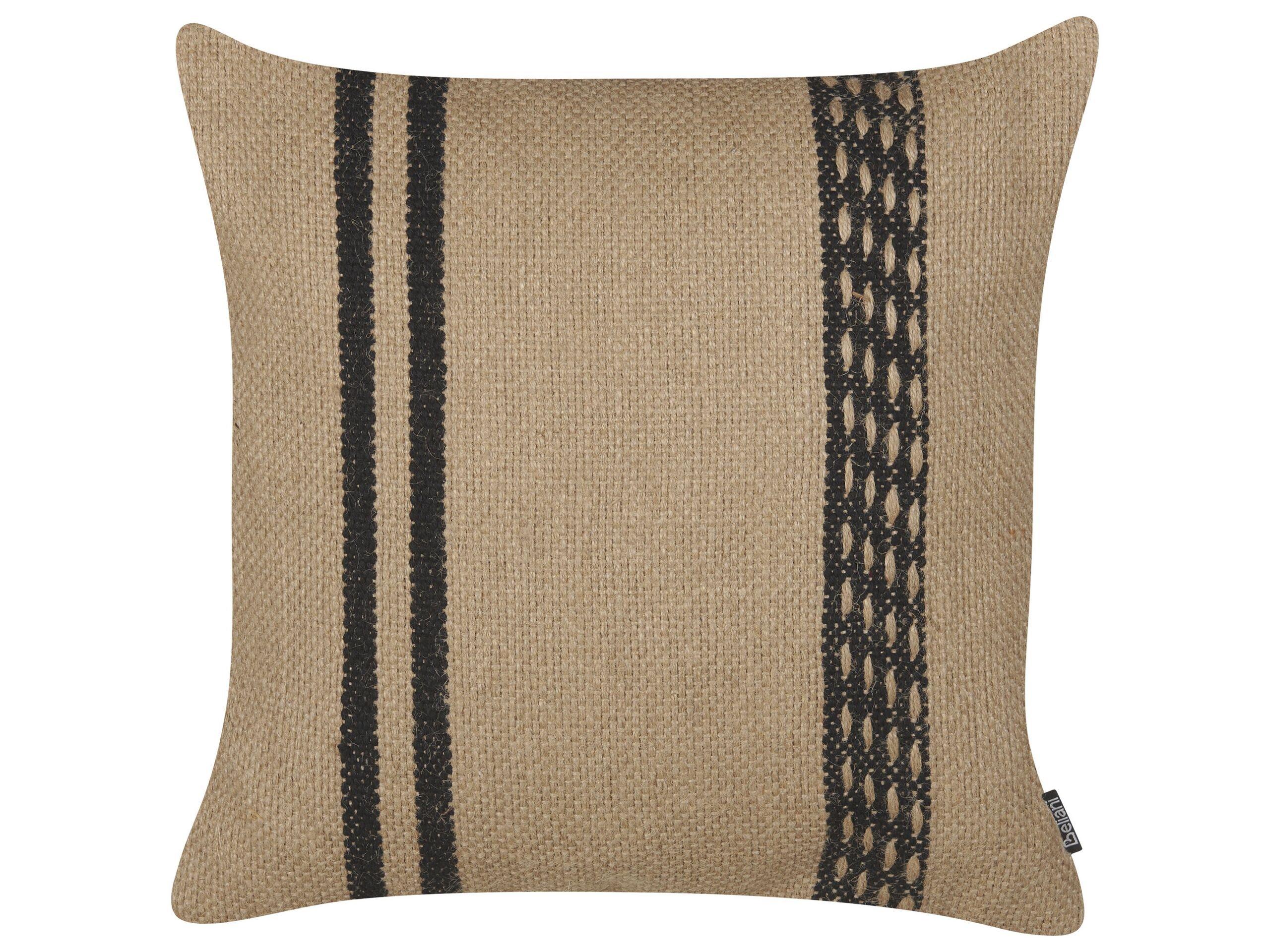 Beliani Coussin en Jute Boho DESALIX  