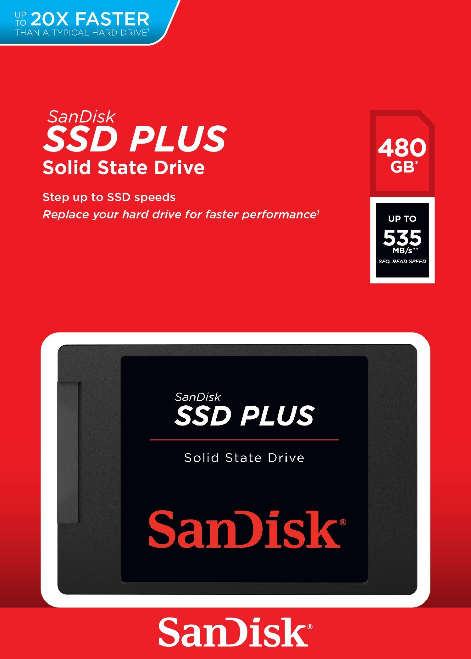 SanDisk  SSD Plus 2.5" 480 GB 