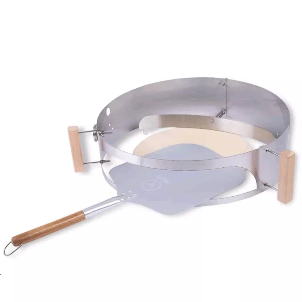 Moesta - Pizzaring Pizza Set für Kugelgrills, 47cm, One Size