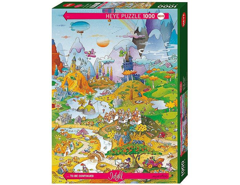 Heye  Puzzle Idyll By The Lake (1000Teile) 