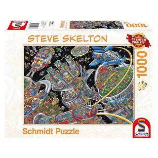 Schmidt  Puzzle Weltall-Kolonie (1000Teile) 