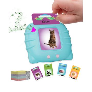 Flashcards parlantes, jouets d'apprentissage pour les tout-petits Jouets d'apprentissage préscolaire pour que les enfants écoutent et apprennent