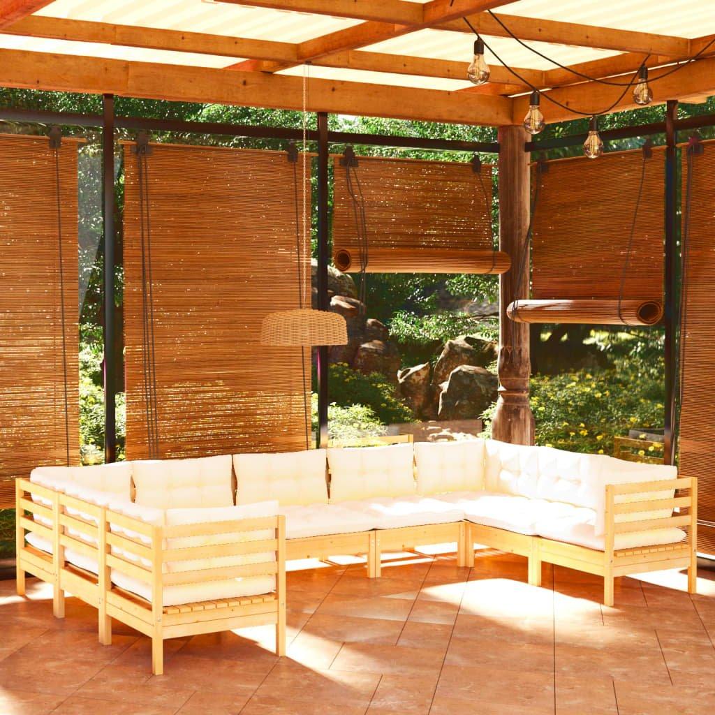 VidaXL Garten-lounge-set kiefernholz  