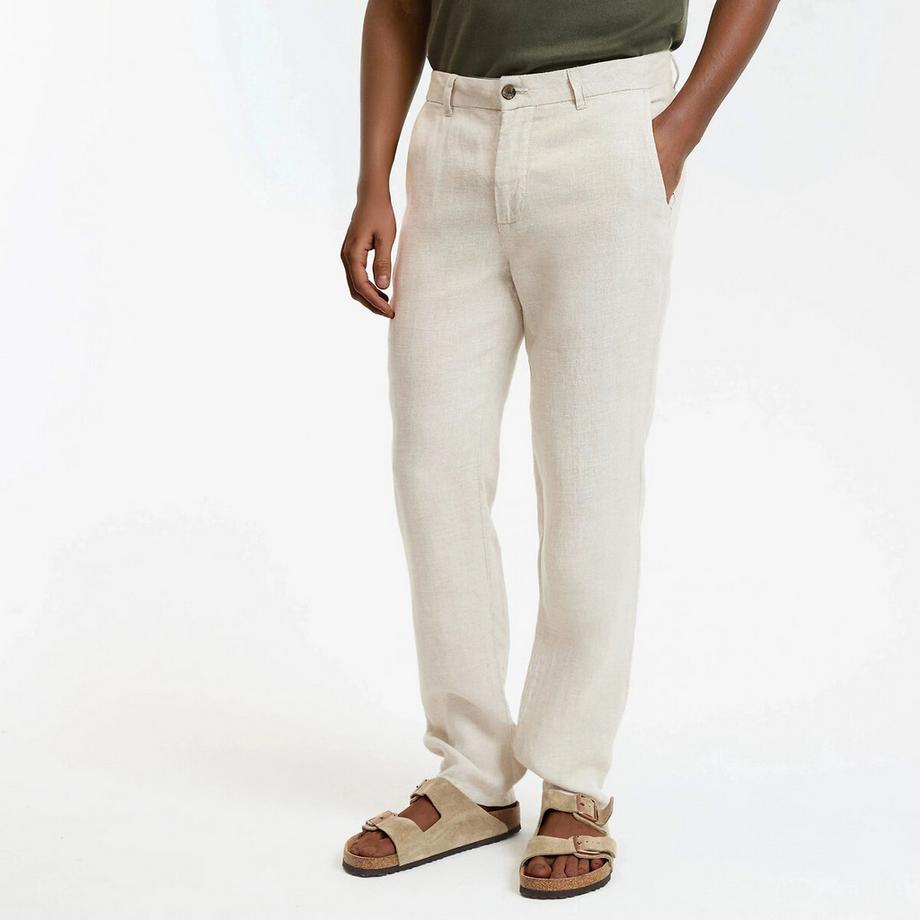 La Redoute Collections Leinen Straight Hose  