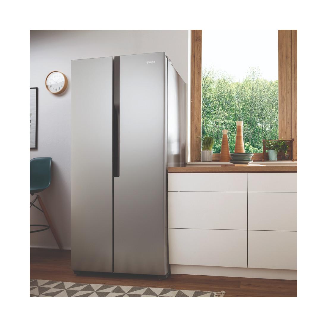 Gorenje NRS8182KX Side-by-Side Kombination 441L  