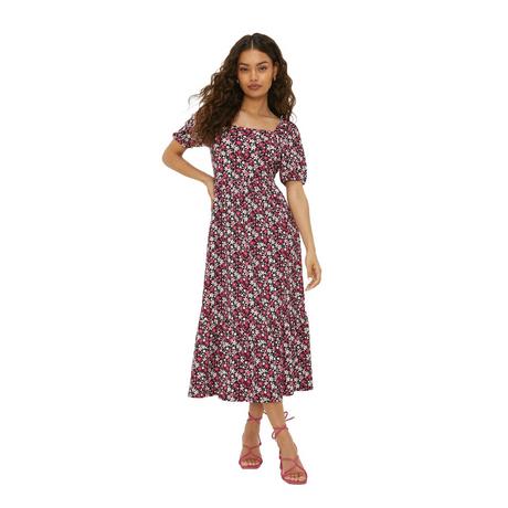 Dorothy Perkins Robe Midi Fleurie Étagée  