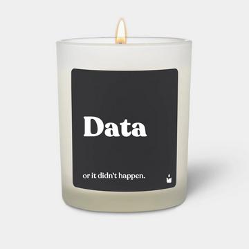 Bougie Parfumée Flowery Data or it didn't happen.