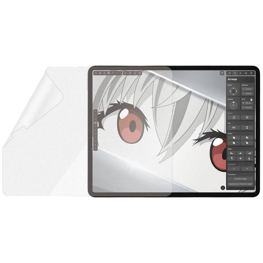 PanzerGlass  Schutzglas für Apple iPad Pro 12.9″ (201820), Case Friendly, Graphic Paper, Antibakteriell 