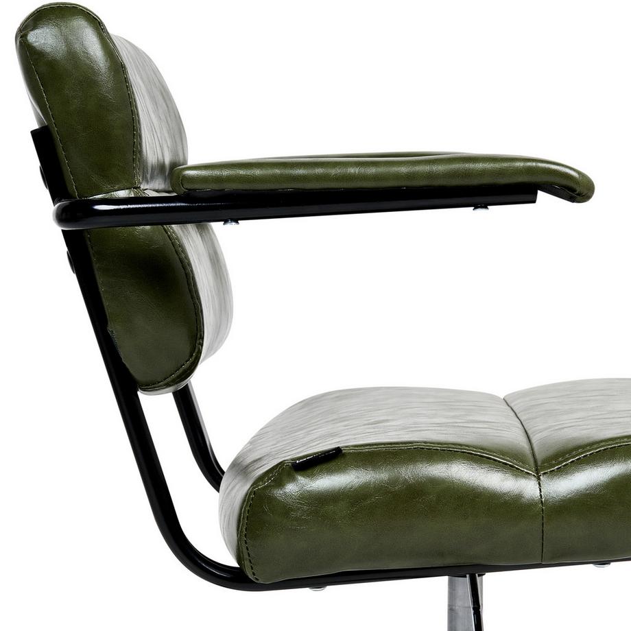 Beliani Chaise de bureau en Cuir PU  CANDOR  