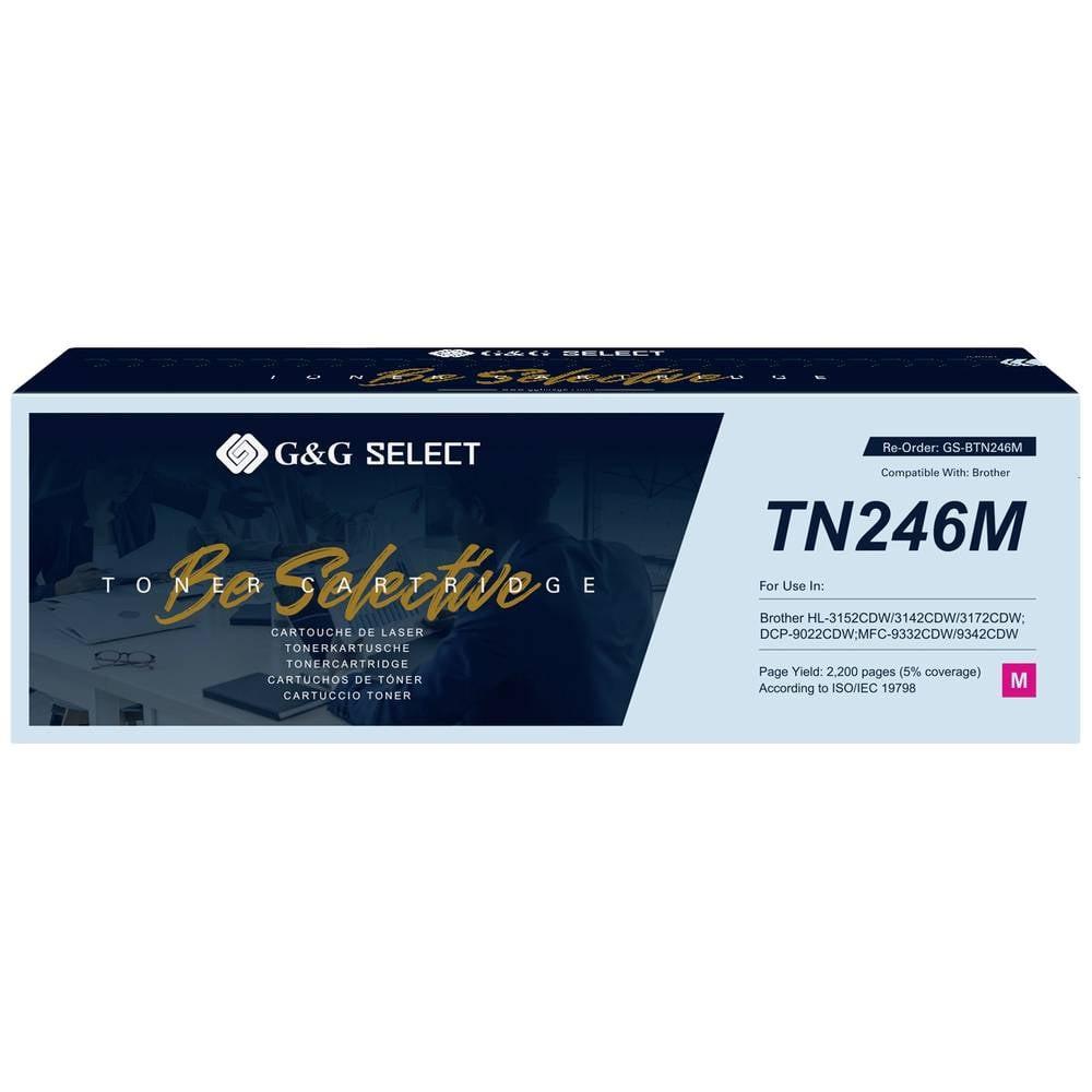 G&G  Kompatibel mit TN-246M Premium-Toner - Marke: Select 