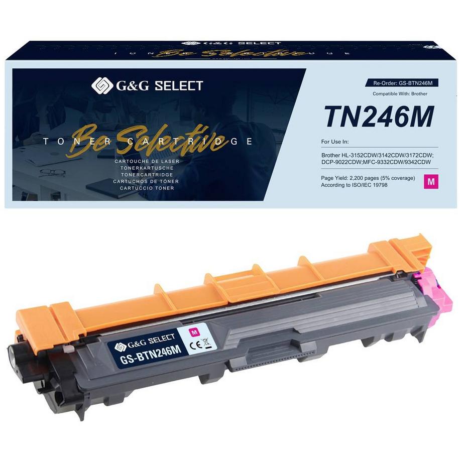 Compatible avec toner TN-246M Premium - marque, g&G Select