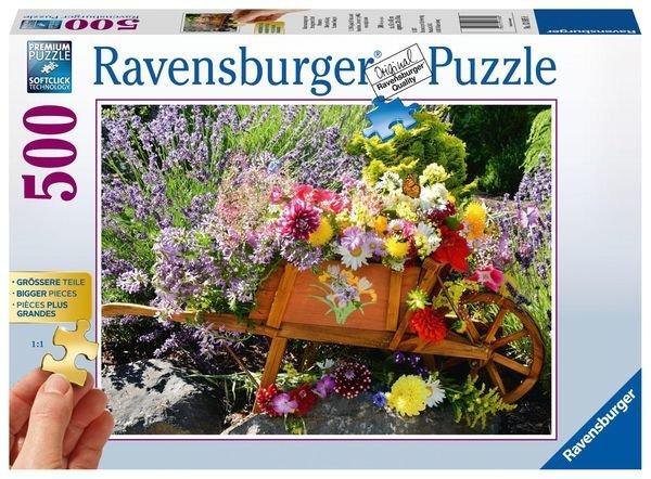 Ravensburger  Puzzle Ravensburger Blumenarrangement Gold Edition 500 Teile 