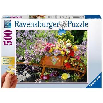 Puzzle Ravensburger Blumenarrangement Gold Edition 500 Teile