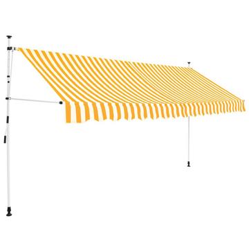 Auvent rétractable tissu