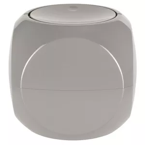 Schwingdeckeleimer PP WÜRFEL 1L Taupe